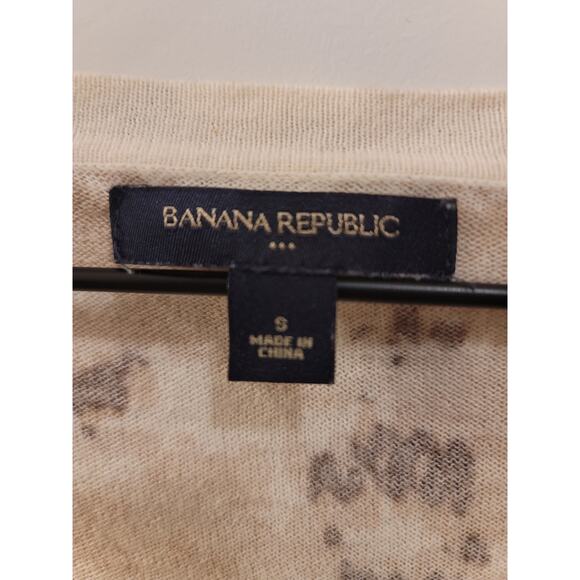 Banana Republic Animal Print Cardigan - Picture 3 of 6